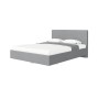 Кровать с латами Соло 140*200, Светло-серый
