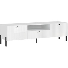 Тумба ТВ Оливия (малая) (металл), Белый, Белый Глянец Тумба ТВ Оливия (малая) (металл), Белый, Белый Глянец