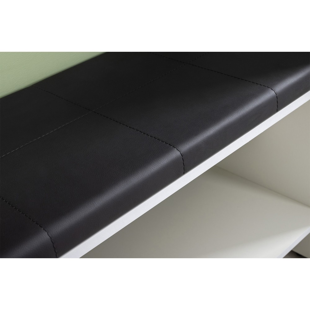 Тумба для обуви Эйр 16.130, Белый шагрень Тумба для обуви Эйр 16.130, Белый шагрень