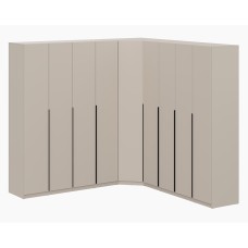 Шкаф с наполнением (23 полки + 3 штанги) ШК 5, Меланж