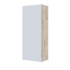 Гостиная Сириния Шкаф навесной дуб крафт серый/светло-серый