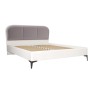 Кровать с ортопедическим основанием Валенсия 11.36.02, Белый шагрень, Велутто