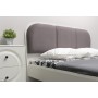 Кровать с ортопедическим основанием Валенсия 11.36.02, Белый шагрень, Велутто