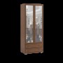 Шкаф двухстворчатый с зеркалом Ливорно ЛШ-23, орех