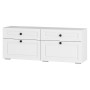 Тумба под ТВ "Софт" ТБ-07 Белый/Эмаль белая (2 шт.)