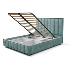 Кровать с подъемным механизмом Мирабель КР-16 (1,6м), Шарли бриз Кровать с подъемным механизмом Мирабель КР-16 (1,6м), Шарли бриз