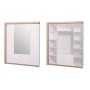Шкаф 4-х дверный с зеркалом 16 Люмен