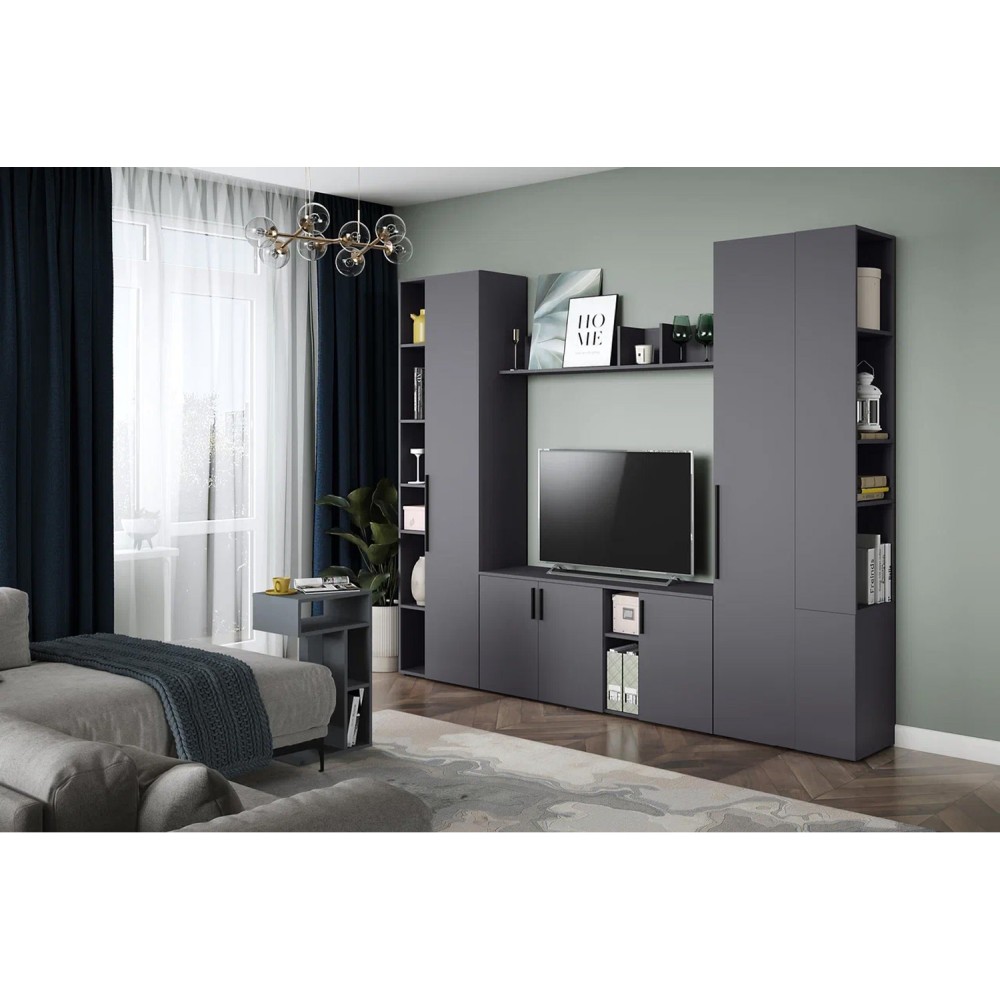 Шкаф Эйр 16.324.02, Серый графит Шкаф Эйр 16.324.02, Серый графит