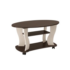 Стол журнальный Сатурн-М05, Венге, Вудлайн Кремовый