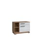 Тумба Модена МТ-31 дуб крафт табачный/дуб крафт белый/венге