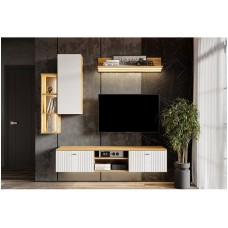 Гостиная Милан. Комплект 3, белый матовый