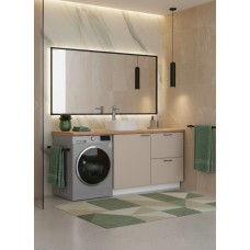 ВГ 1850 Магнолия/Белый гладкий Арника РМ (со столешницей) в.1 ВГ 1850 Магнолия/Белый гладкий Арника РМ (со столешницей) в.1