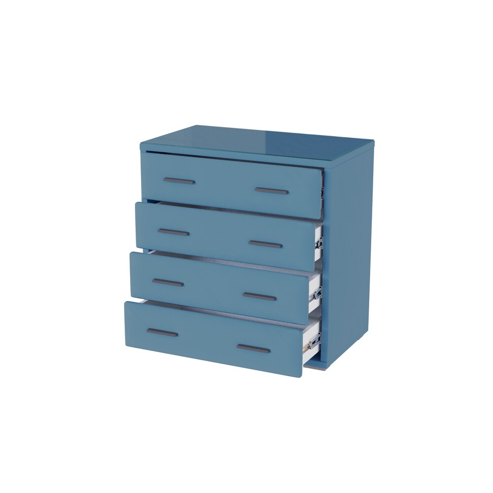 Интерьерный комод, Светло-голубой Интерьерный комод, Светло-голубой