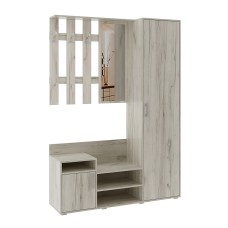 Прихожая Визит, Дуб крафт белый