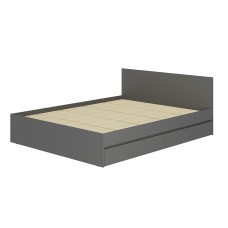 Кровать 1,6 м Симпл КР-17, графит Кровать 1,6 м Симпл КР-17, графит