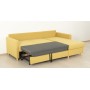 Диван кровать угловой Дилан, Желтый