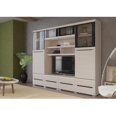 Гостиная Эколь Вариант №2, Сандал светлый Гостиная Эколь Вариант №2, Сандал светлый