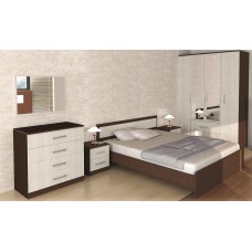 Спальня Фиеста Венге. Компоновка 4 Спальня Фиеста Венге. Компоновка 4