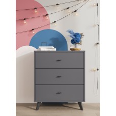Комод "КМ 18" (Графит серый Aqua) Комод "КМ 18" (Графит серый Aqua)