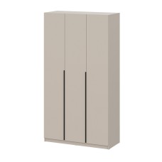Шкаф распашной с наполнением (7 полок + 2 ящика + штанга) ШК 5 (1200), Меланж
