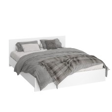 Кровать 160х200 с основанием ДСП Ронда КР-160, белый