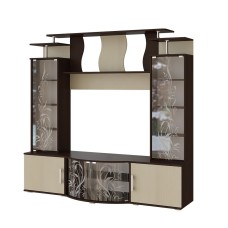 Гостиная Виста, Дуб беленый, Венге Гостиная Виста, Дуб беленый, Венге