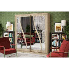 Шкаф-купе Элегант №2 2,0 м, Сонома Шкаф-купе Элегант №2 2,0 м, Сонома