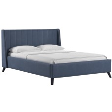 Кровать Мелисса 140 синяя