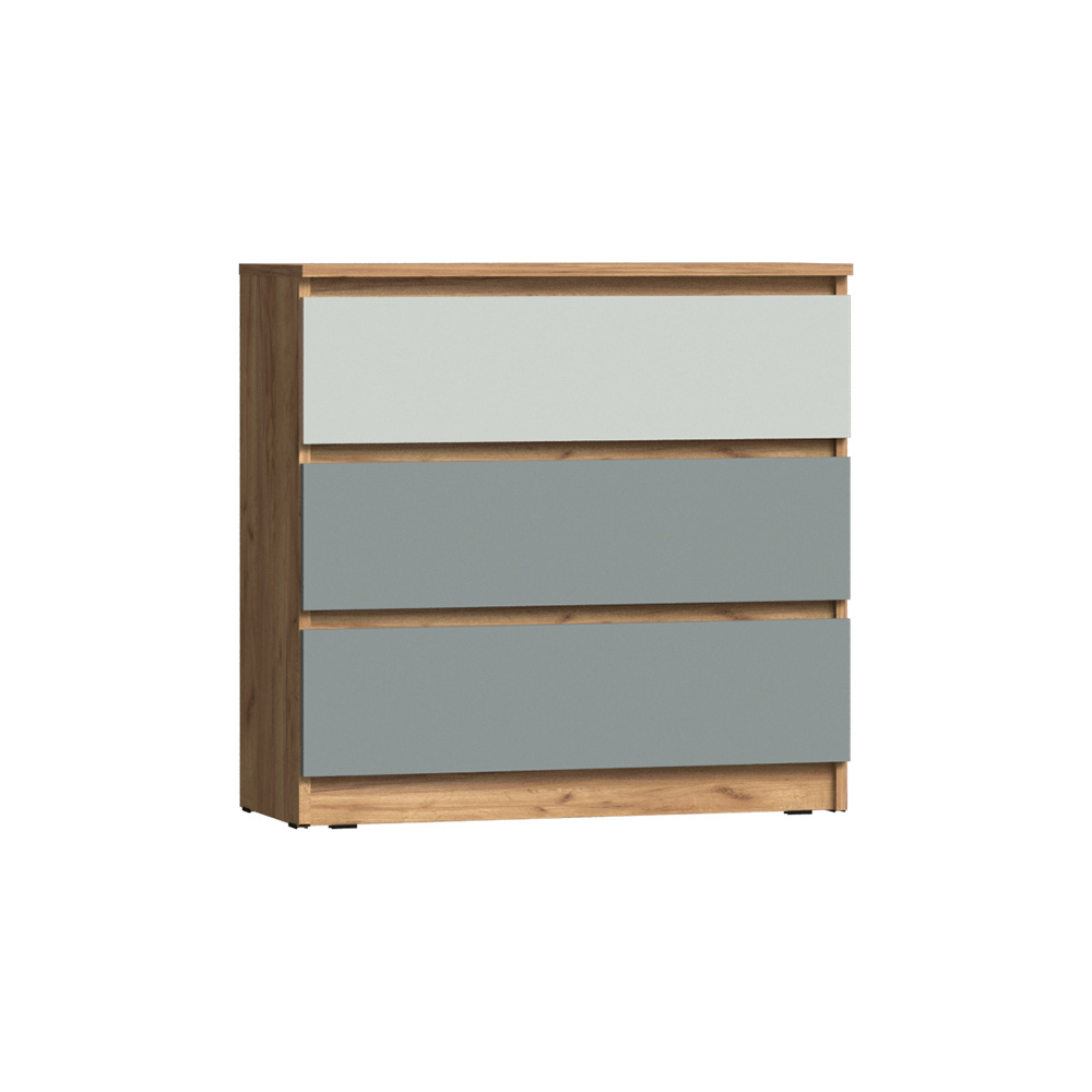 Комод Челси Color (800), Мята темная, Сумеречный голубой, Дуб крафт Комод Челси Color (800), Мята темная, Сумеречный голубой, Дуб крафт