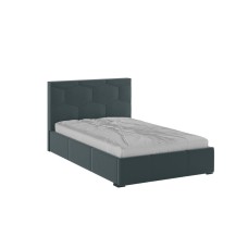 Кровать с ортопедическим основанием Манука (1,2м), Серый