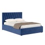 Кровать с подъёмным механизмом 1800 Палермо, темно-синий