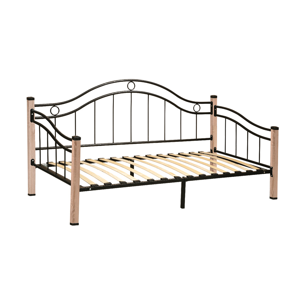 Кровать Скарлетт 90х200, Дуб сонома, Черный Кровать Скарлетт 90х200, Дуб сонома, Черный