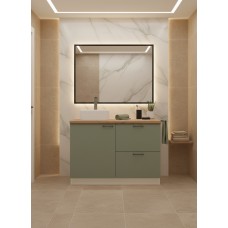 ВГ 1200 Олива/Белый гладкий Арника РМ (со столешницей) в.1