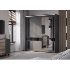 Шкаф-купе "Крафт-9" Графит Шкаф-купе "Крафт-9" Графит