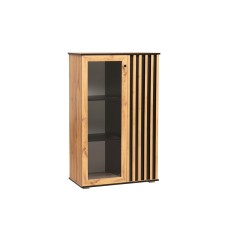 Шкаф комбинированный Либерти 51.03, Дуб Вотан, Черный Шкаф комбинированный Либерти 51.03, Дуб Вотан, Черный