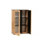 Шкаф комбинированный Либерти 51.03, Дуб Вотан, Черный