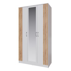 Шкаф Кано КПШ-2, Белый, Дуб крафт золотой