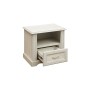 Тумба прикроватная Сохо 32.17, Бетон пайн белый