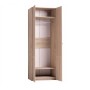 Шкаф распашной для одежды Sherlock 62, дуб сонома