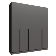 Шкаф Мадрид (2,0) без зеркала графит серый