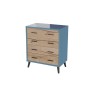 Комод Ланс, Светло-голубой