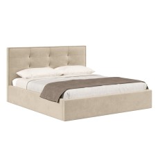 Кровать с подъёмным механизмом 1800 Римини, бежевый 729 Кровать с подъёмным механизмом 1800 Римини, бежевый 729