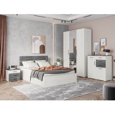 Спальня Теана. Комплект 1, ясень анкор светлый