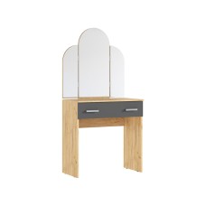 Столик туалетный Бася, Дуб Крафт, Графит Столик туалетный Бася, Дуб Крафт, Графит