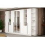 Мадрид Гардеробная система 3,9м, Белый