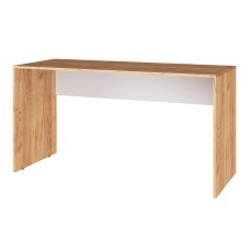 Стол письменный 1450 Квартет-13, дуб крафт/белый