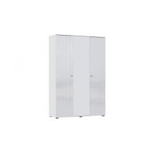 Шкаф трехстворчатый Оливия, Белый, Белый Глянец Шкаф трехстворчатый Оливия, Белый, Белый Глянец