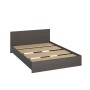 Кровать 140х200 с основанием ДСП Ронда КР-140, венге