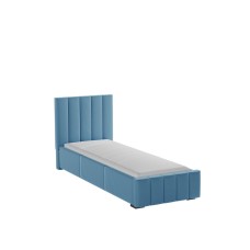 Кровать с подъемным механизмом Нега 90х200, Светло-голубой