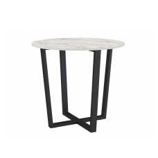 Стол обеденный Бланко 42.46, Мрамор белый, Белый